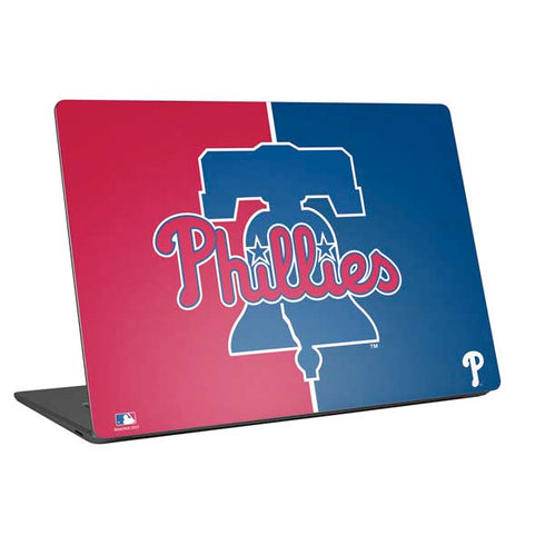 MLB Philadelphia Phillies Split Universal Laptop 12in (9.8 x 6.8in) Skin