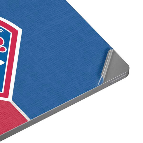 MLB Philadelphia Phillies Split Universal Laptop 14in (11.4 x 8.2in) Skin