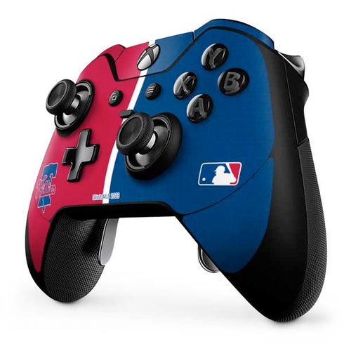 MLB Philadelphia Phillies Split Xbox One Elite Controller Skin