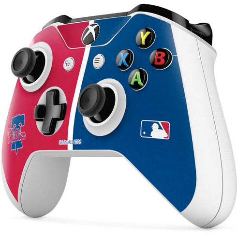 MLB Philadelphia Phillies Split Xbox One S Controller Skin