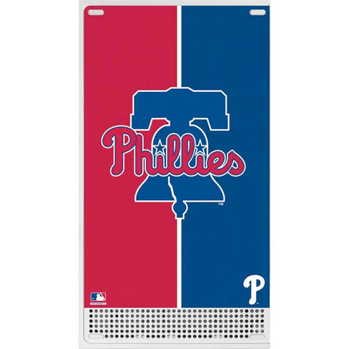 MLB Philadelphia Phillies Split Xbox Series S Console Skin