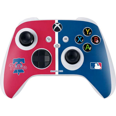 MLB Philadelphia Phillies Split Xbox Series S Controller Skin