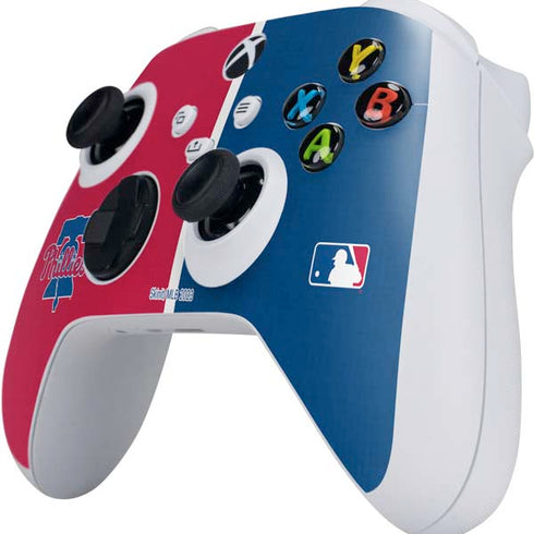 MLB Philadelphia Phillies Split Xbox Series S Controller Skin