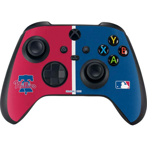 MLB Philadelphia Phillies Split Xbox Series X Controller Skin