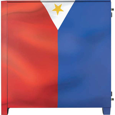 Philippines Flag Corsair 4000D Tempered Glass Mid-Tower ATX Case Skin
