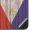 Philippines Flag Dark Wood Galaxy A14 5G Skin