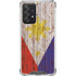 Philippines Flag Dark Wood Galaxy A52 5G Clear Case