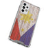 Philippines Flag Dark Wood Galaxy A53 5G Clear Case