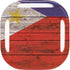 Philippines Flag Dark Wood Galaxy Buds Live Skin