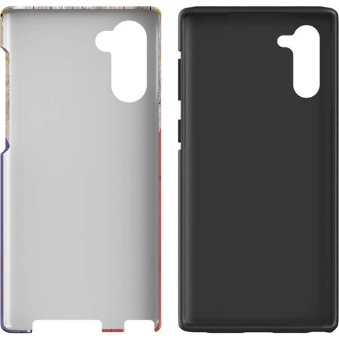 Philippines Flag Dark Wood Galaxy Note 10 Pro Case