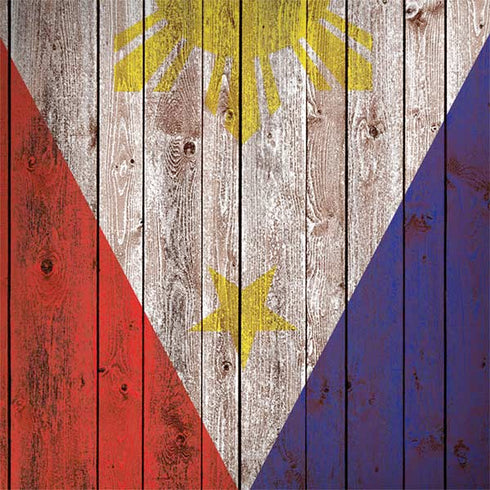 Philippines Flag Dark Wood Galaxy Note 8 Skin