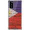 Philippines Flag Dark Wood Galaxy Note20 5G Clear Case