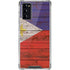 Philippines Flag Dark Wood Galaxy Note20 5G Clear Case