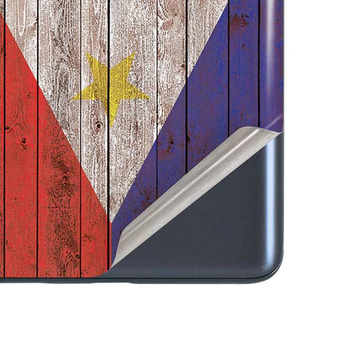 Philippines Flag Dark Wood Galaxy S20 Fan Edition Skin