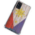 Philippines Flag Dark Wood Galaxy S20 FE Clear Case