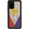 Philippines Flag Dark Wood Galaxy S20 Plus Waterproof Case
