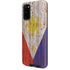 Philippines Flag Dark Wood Galaxy S20 Pro Case