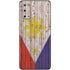 Philippines Flag Dark Wood Galaxy S20 Skin