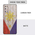 Philippines Flag Dark Wood Galaxy S20 Skin