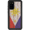 Philippines Flag Dark Wood Galaxy S20 Waterproof Case