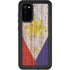 Philippines Flag Dark Wood Galaxy S20 Waterproof Case