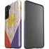 Philippines Flag Dark Wood Galaxy S21 5G Pro Case