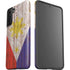 Philippines Flag Dark Wood Galaxy S21 Plus 5G Pro Case