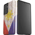Philippines Flag Dark Wood Galaxy S21 Ultra 5G Pro Case