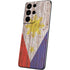 Philippines Flag Dark Wood Galaxy S21 Ultra 5G Skin