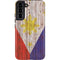 Philippines Flag Dark Wood Galaxy S22 Plus Pro Case