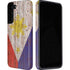 Philippines Flag Dark Wood Galaxy S22 Plus Pro Case