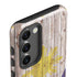 Philippines Flag Dark Wood Galaxy S23 Plus Pro Case
