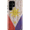 Philippines Flag Dark Wood Galaxy S24 Ultra Impact Case