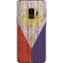 Philippines Flag Dark Wood Galaxy S9 Skin