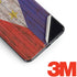Philippines Flag Dark Wood Galaxy S9 Skin