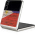Philippines Flag Dark Wood Galaxy Z Flip3 5G Skin
