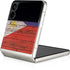 Philippines Flag Dark Wood Galaxy Z Flip4 5G Skin