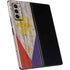 Philippines Flag Dark Wood Galaxy Z Fold2 5G Skin