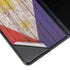 Philippines Flag Dark Wood Galaxy Z Fold3 5G Skin