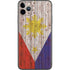 Philippines Flag Dark Wood iPhone 11 Pro Max Skin