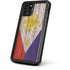Philippines Flag Dark Wood iPhone 11 Pro Max Waterproof Case
