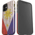 Philippines Flag Dark Wood iPhone 12 Impact Case