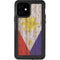 Philippines Flag Dark Wood iPhone 12 Waterproof Case