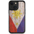 Philippines Flag Dark Wood iPhone 13 Cargo Case