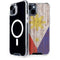 Philippines Flag Dark Wood iPhone 13 MagSafe Case