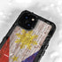 Philippines Flag Dark Wood iPhone 15 Plus Waterproof Case