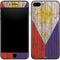 Philippines Flag Dark Wood iPhone 7 Plus Skin