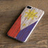 Philippines Flag Dark Wood iPhone 7 Plus Skin