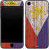 Philippines Flag Dark Wood iPhone 7 Skin