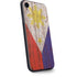 Philippines Flag Dark Wood iPhone XR Skin
